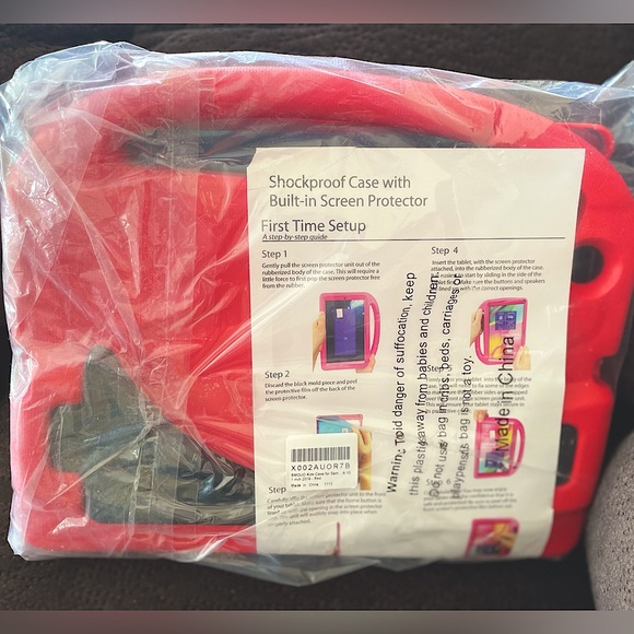 **NIB** KIDS’ 10.1 SHOCKPROOF TABLET W/ HANDLE & SCREEN COVER - Picture 3 of 3